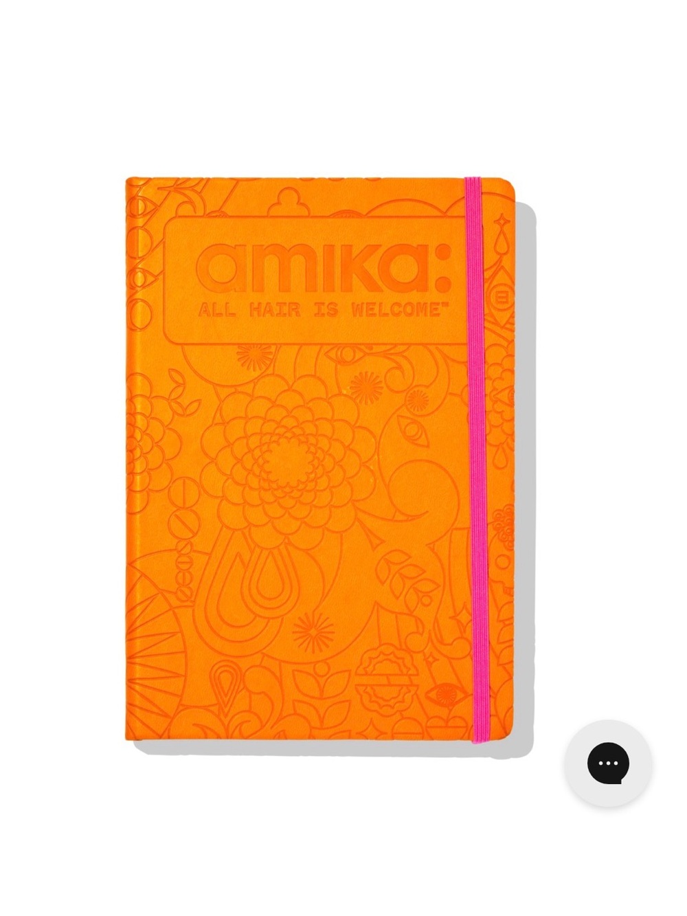 amika Orange embossed Notebook